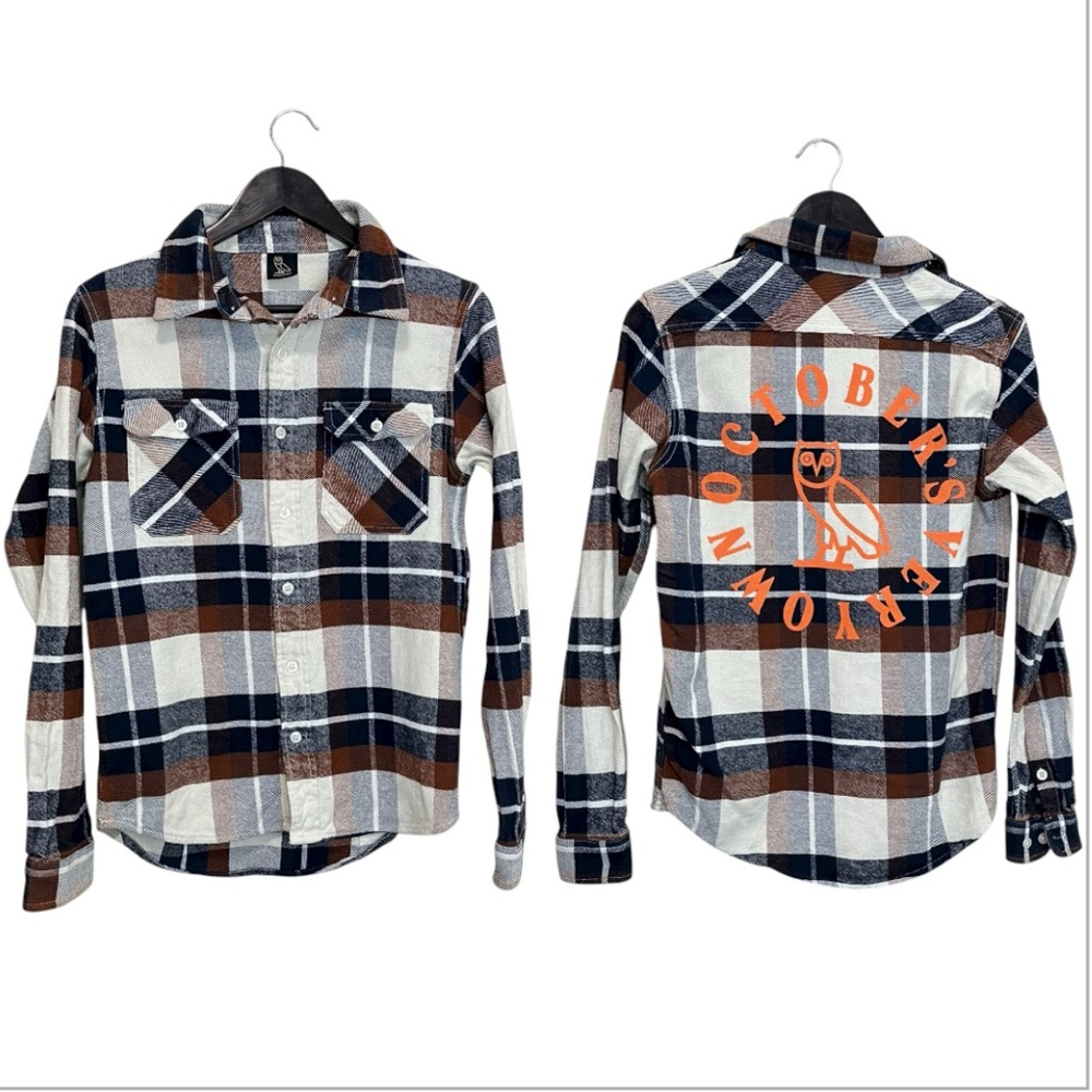 OVO October’s Very Own Plaid Flannel Shirt